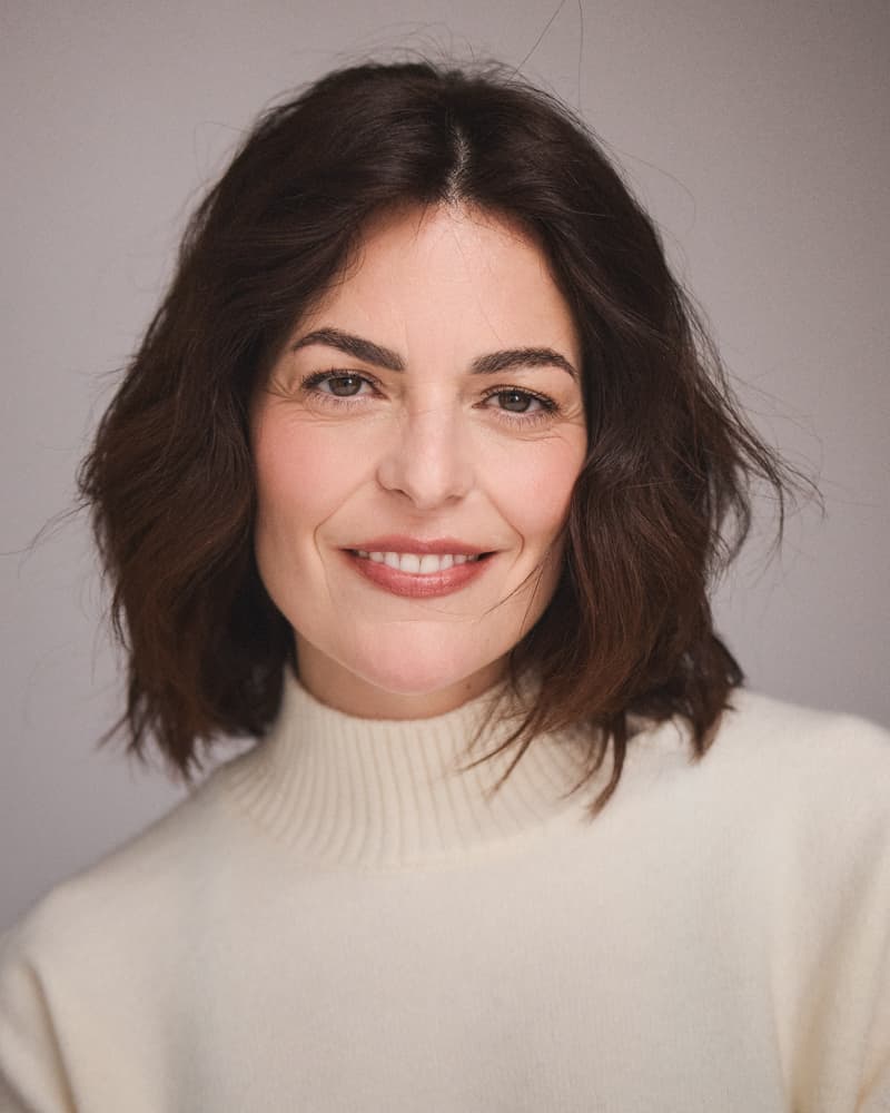 Patricia Fuertes en escena de drama para serie de ficción.
