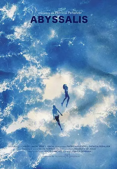 Cartel obra abyssalis teatro madrid